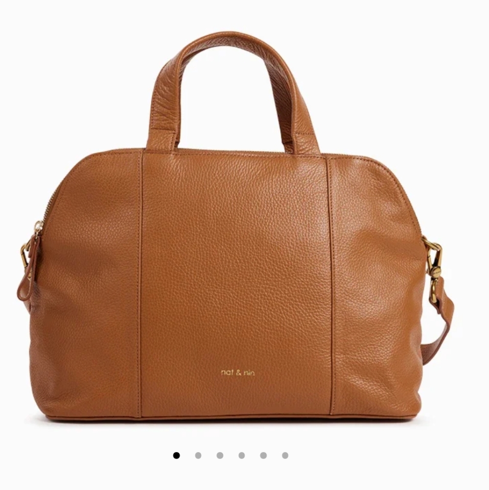 Nat & Nin | Jeanne Handbag | Leather Shoulder and Crossbody Purse